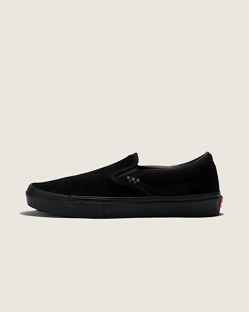 Vans Unisex Skate Slip-On Shoe In Black