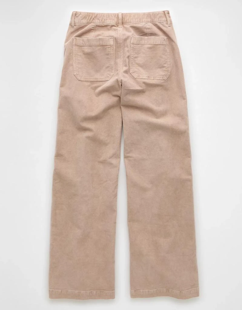 AE AE Stretch Corduroy Low-Rise Baggy Wide-Leg Pant 4