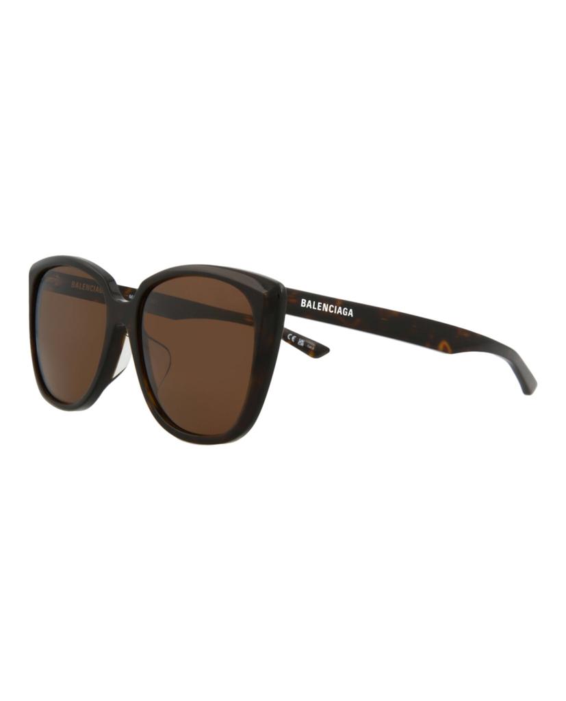 Balenciaga Square-Frame Acetate Sunglasses