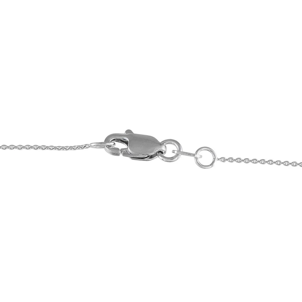 LB Exclusive 14K White Gold 0.15ct Diamond Necklace PN15652-W 3