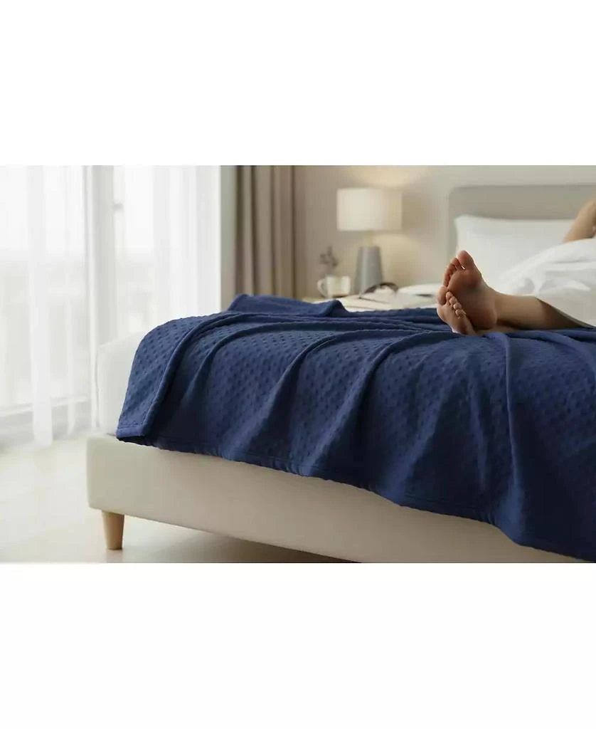 3p Experts Anti Anxiety Weighed Travel Blanket to Calm Your Body. Relax Your Mind. Sleep Deeper 3