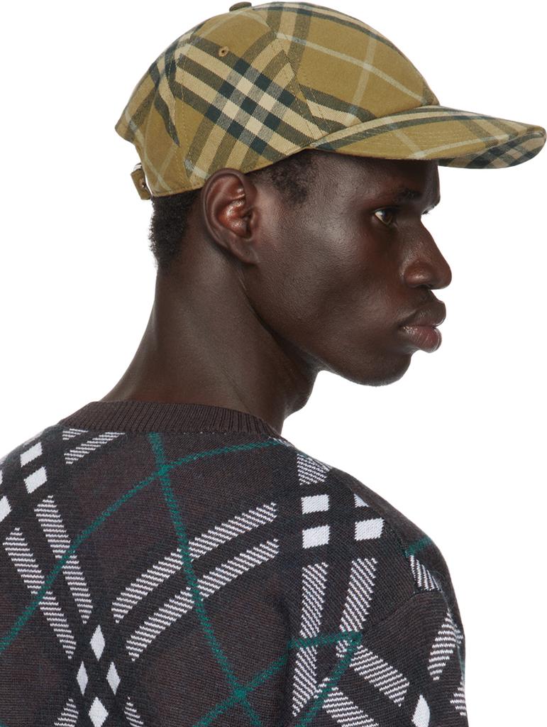 キャップ Burberry Khaki Cotton Baseball Cap BURBERRY KHAKI COTTON BASEBALL CAP (Burberry/キャップ