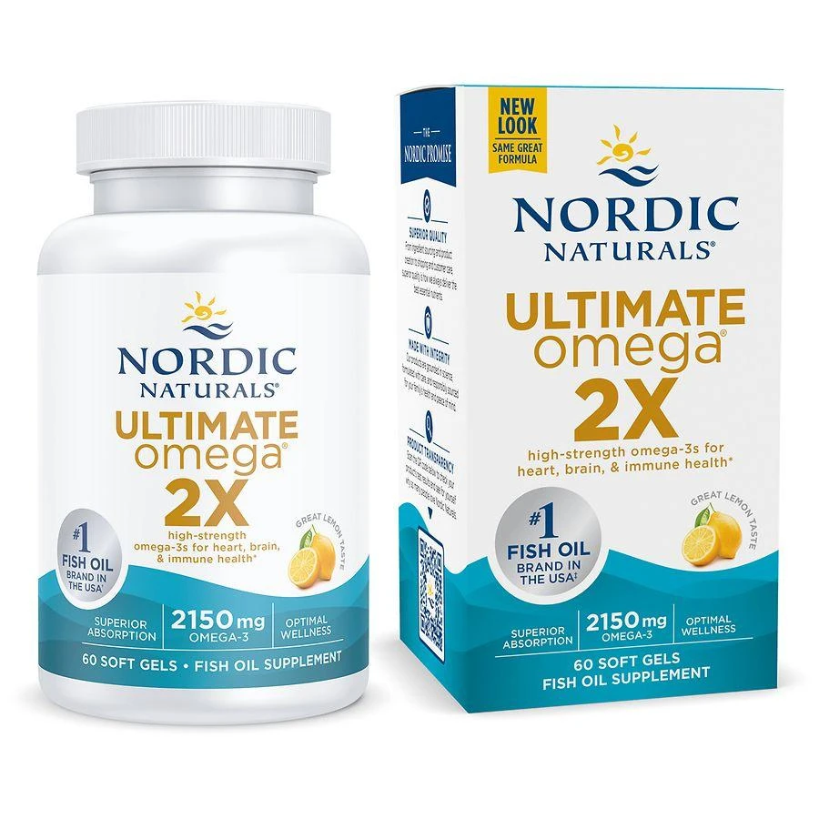 Nordic Naturals Ultimate Omega 2X Soft Gels Lemon 3