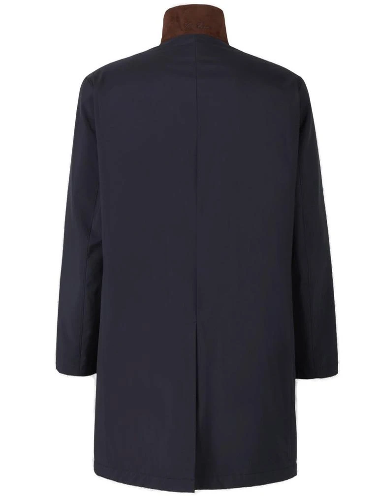 Loro Piana Loro Piana Contrasting Buttoned Coat 2