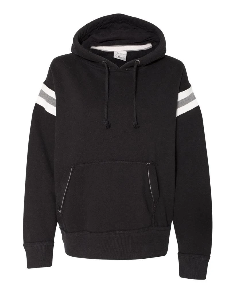 J America Men's Vintage Athletic Hooded Sweatshirt 3