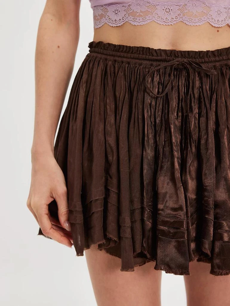 Free People Free People - Third Charm Shine Mini Skirt 3