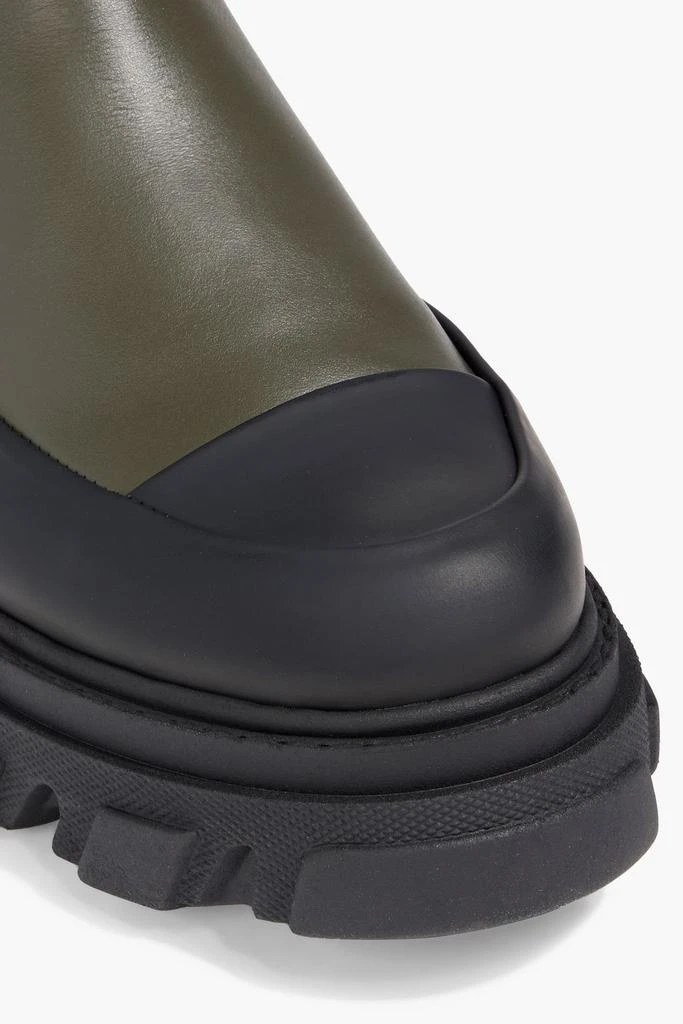 Ganni Leather Chelsea boots 4