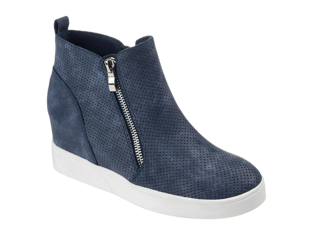 Journee Collection Pennelope Sneaker Wedge 1