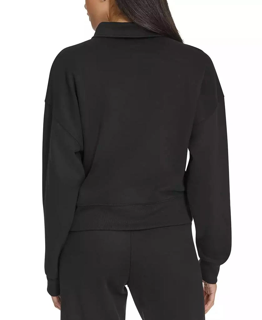Calvin Klein Performance Women's Logo Half-Zip Cozy Fleece Sweatshirt 2