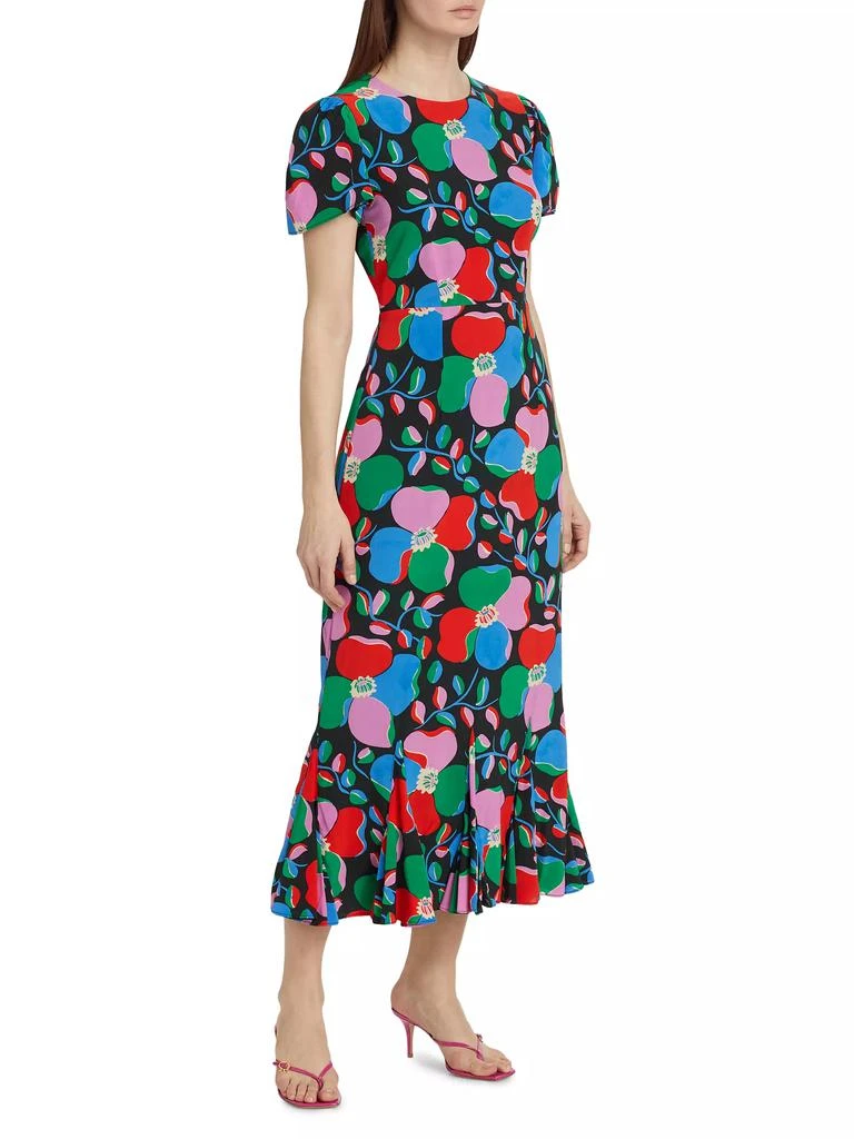 Rhode Lulani Geometric Floral Maxi Dress 2