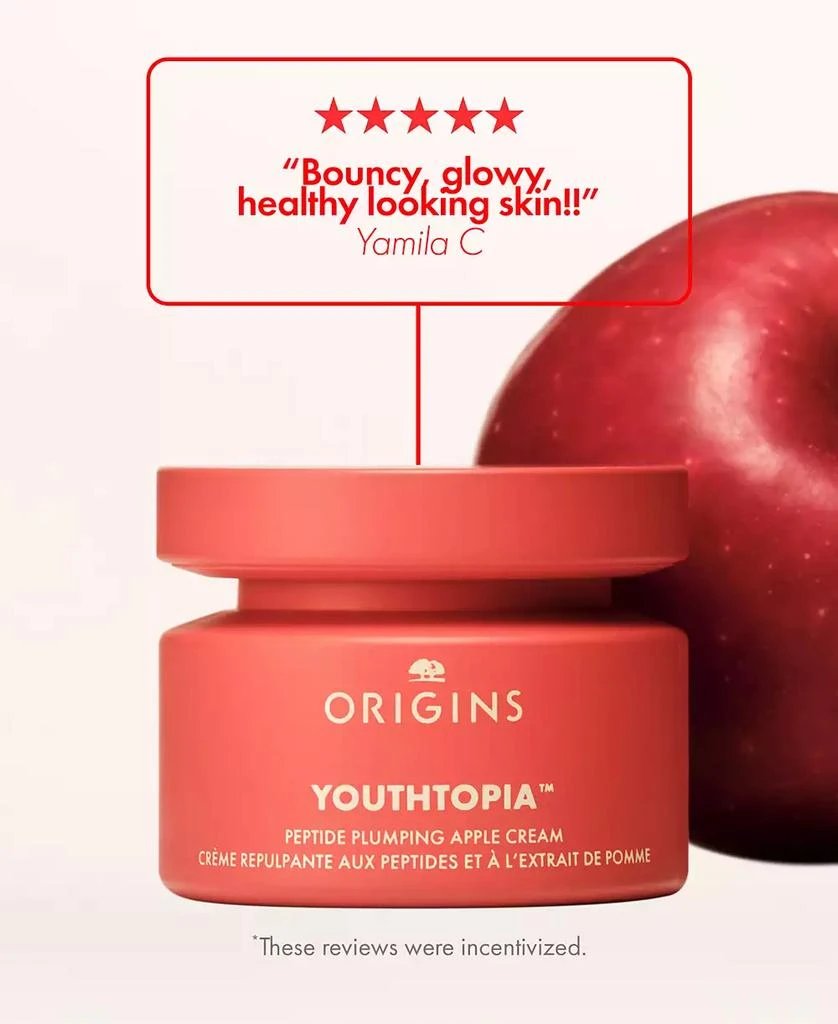 Origins YOUTHTOPIA™ Plumping Apple Face Moisturizer with Peptides, 1.7 oz 4