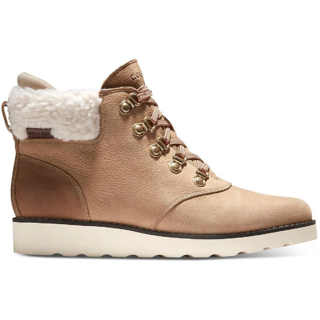 Cole Haan Nantucket Rugged Womens Leather Round Toe Hiking Boots 2