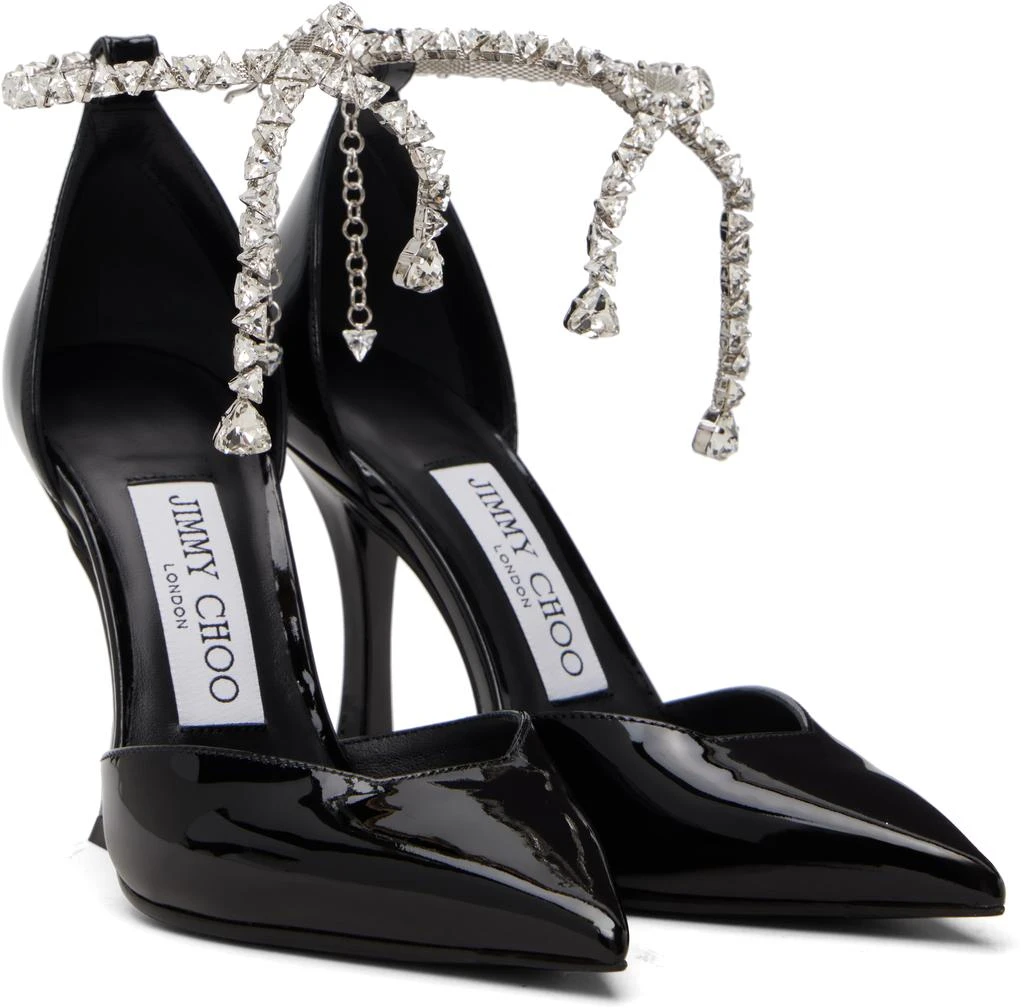 Jimmy Choo Black Stevie 100 Heels 4