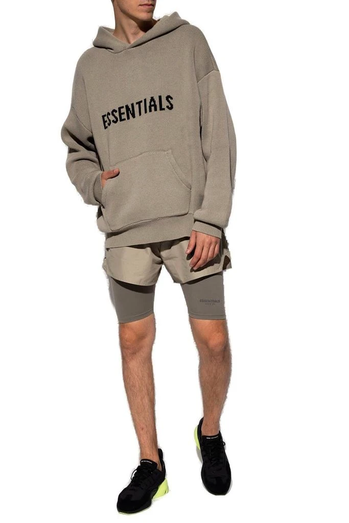 Essentials Fear Of God Essentials Logo Waist Shorts 4