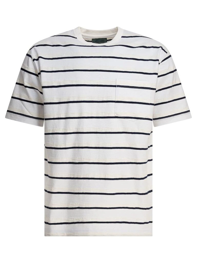 BEAMS PLUS Beams Plus Striped Pocket T-Shirt 1