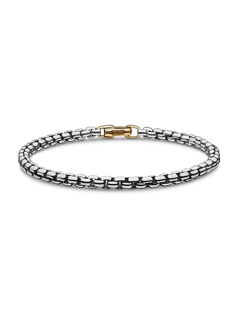 David Yurman DY Bel Aire Box Chain Bracelet in Sterling Silver