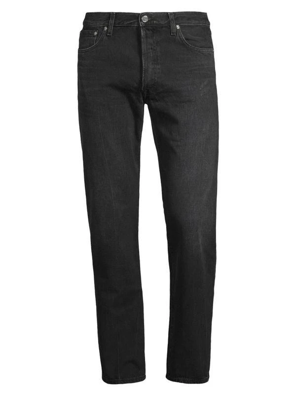 BLK DNM Fading Slim Straight-Leg Stretch Jeans 5