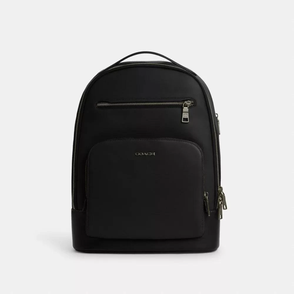 Shop Ethan Backpack In Signature Leather on Sale at  display picture 2