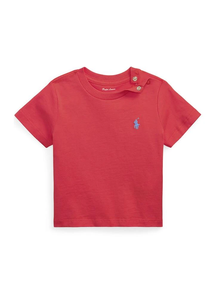 Ralph Lauren Baby Boys Cotton Jersey Crew Neck T-Shirt 1