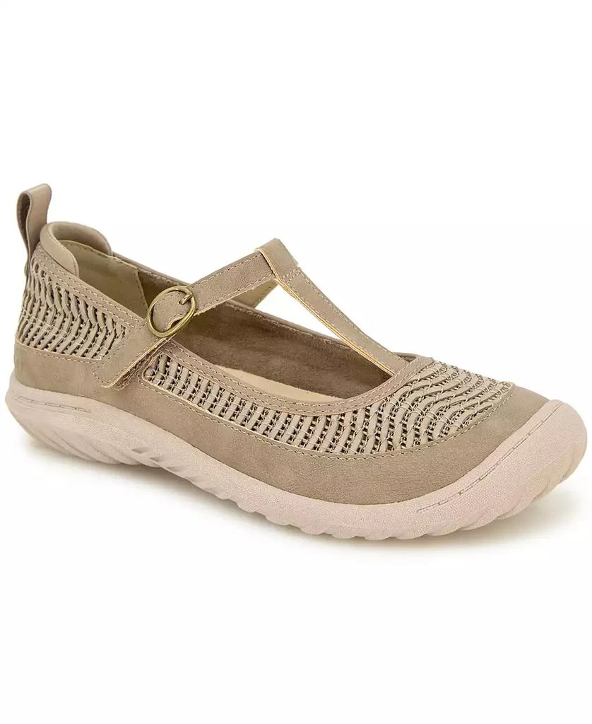 JBU Women's Summer Mary Jane Flat Shoe 1
