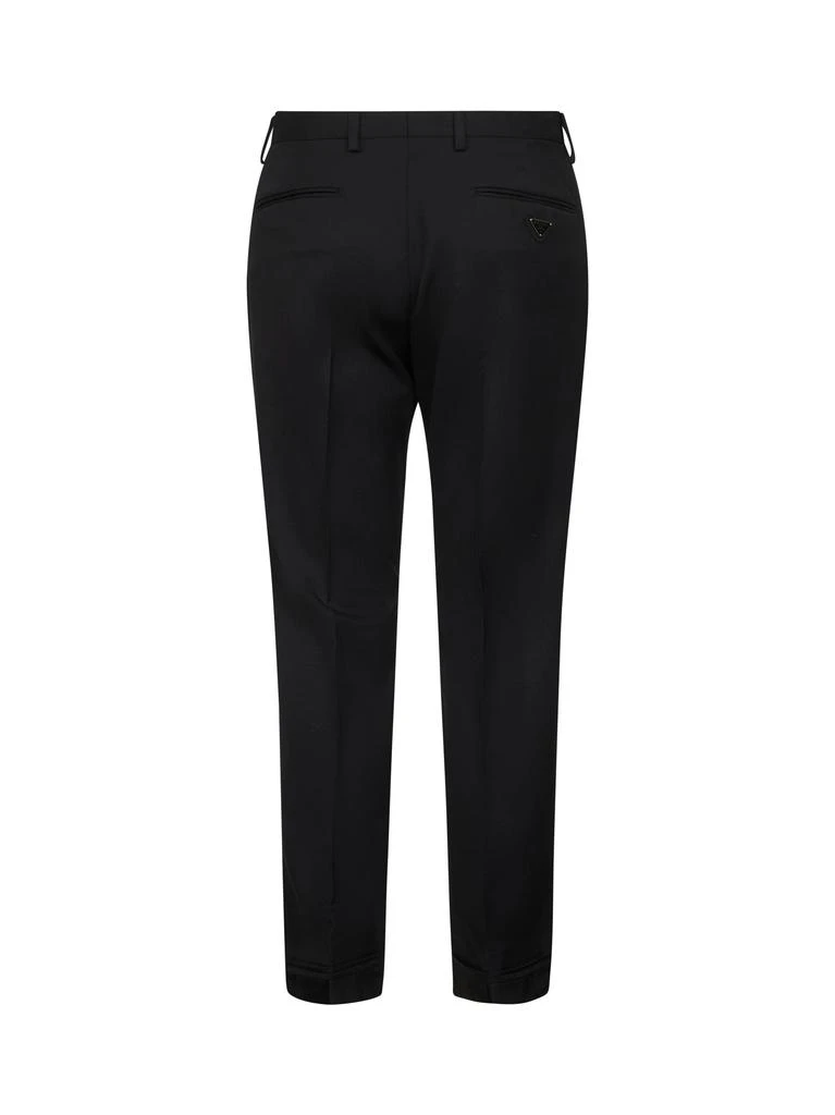 PRADA ABBIGLIAMENTO PRADA ABBIGLIAMENTO | Black wool slim trousers | Man | 46 2