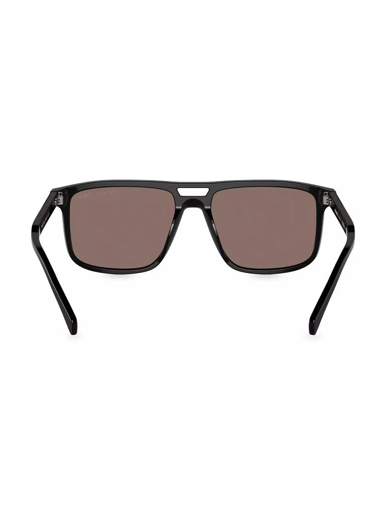 Prada 58MM Rectangular Sunglasses 4