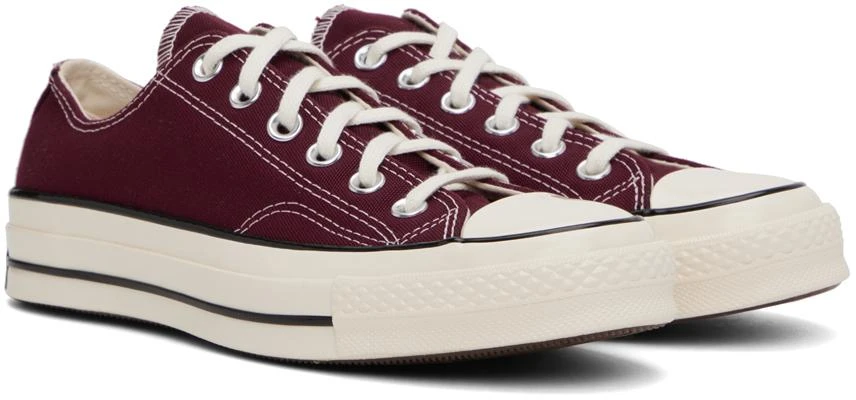 Converse Burgundy Chuck 70 Vintage Sneakers 4