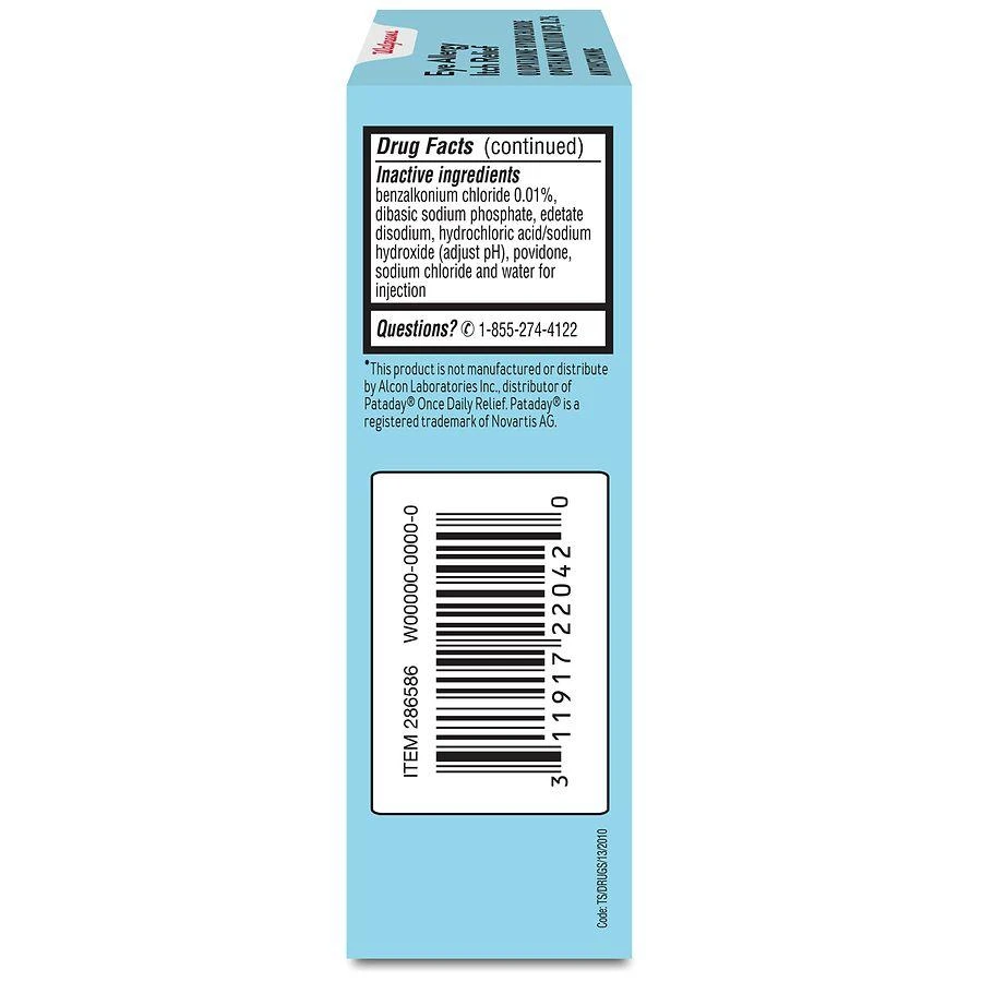 Walgreens Eye Allergy Itch Relief 3