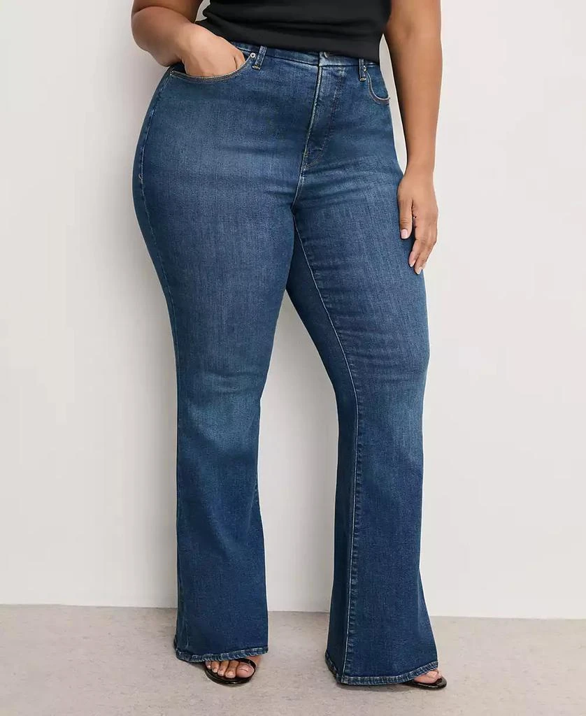 Good American Women's Good Legs Flare Jeans 7