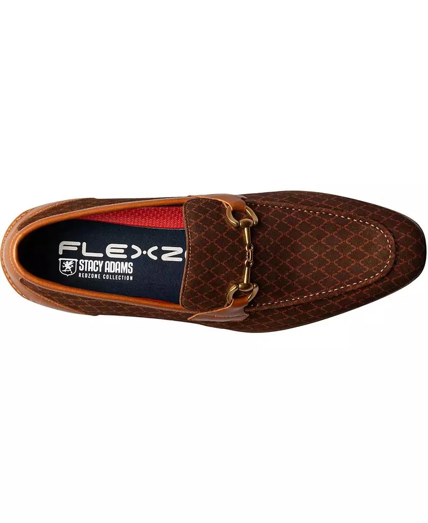 Stacy Adams Men's Brinkley Moc Toe Metal Bit Slip On Shoe 6