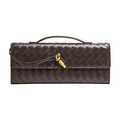 Bottega Veneta Long Andiamo clutch with handle 1