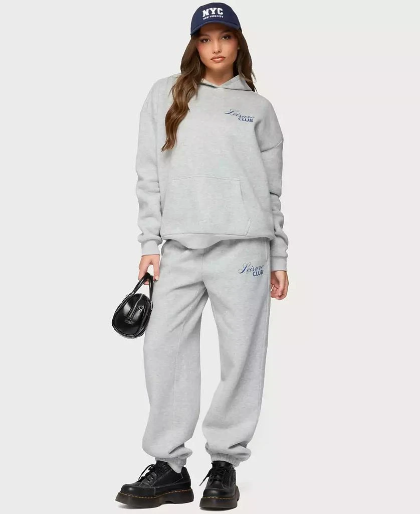 Edikted Women's Leisure Club Sweatpants 5