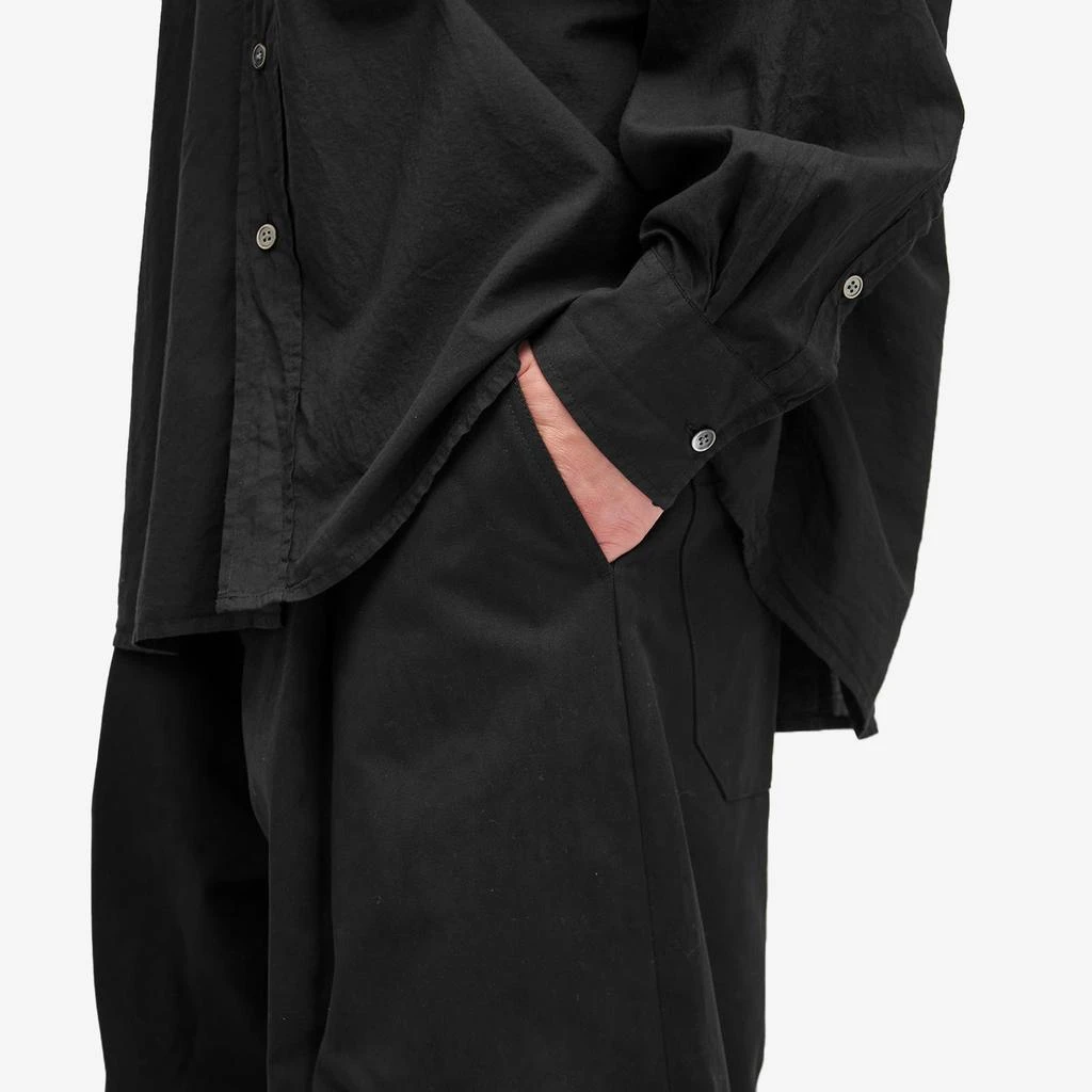 Studio Nicholson Studio Nicholson Sorte Deep Pleat Volume Twill Pant 5
