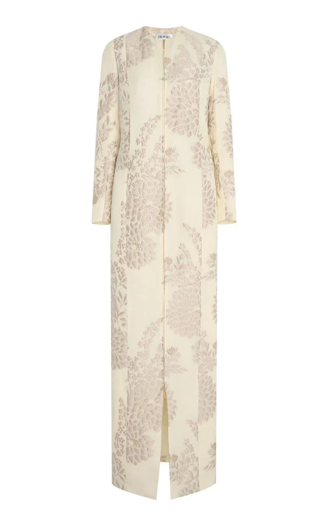 DELPOZO DELPOZO - Exclusive  Jacquard Maxi Coat - Print - FR 36 - Moda Operandi 1