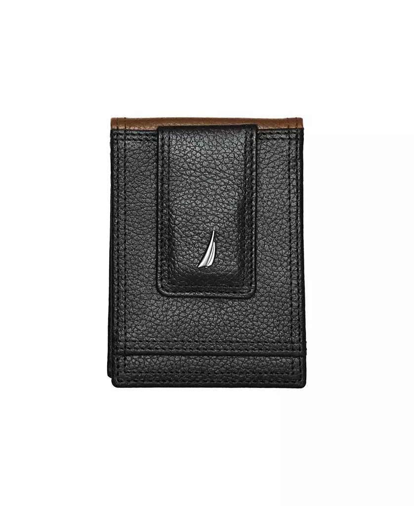 Nautica Men's Front Pocket Leather Wallet 1