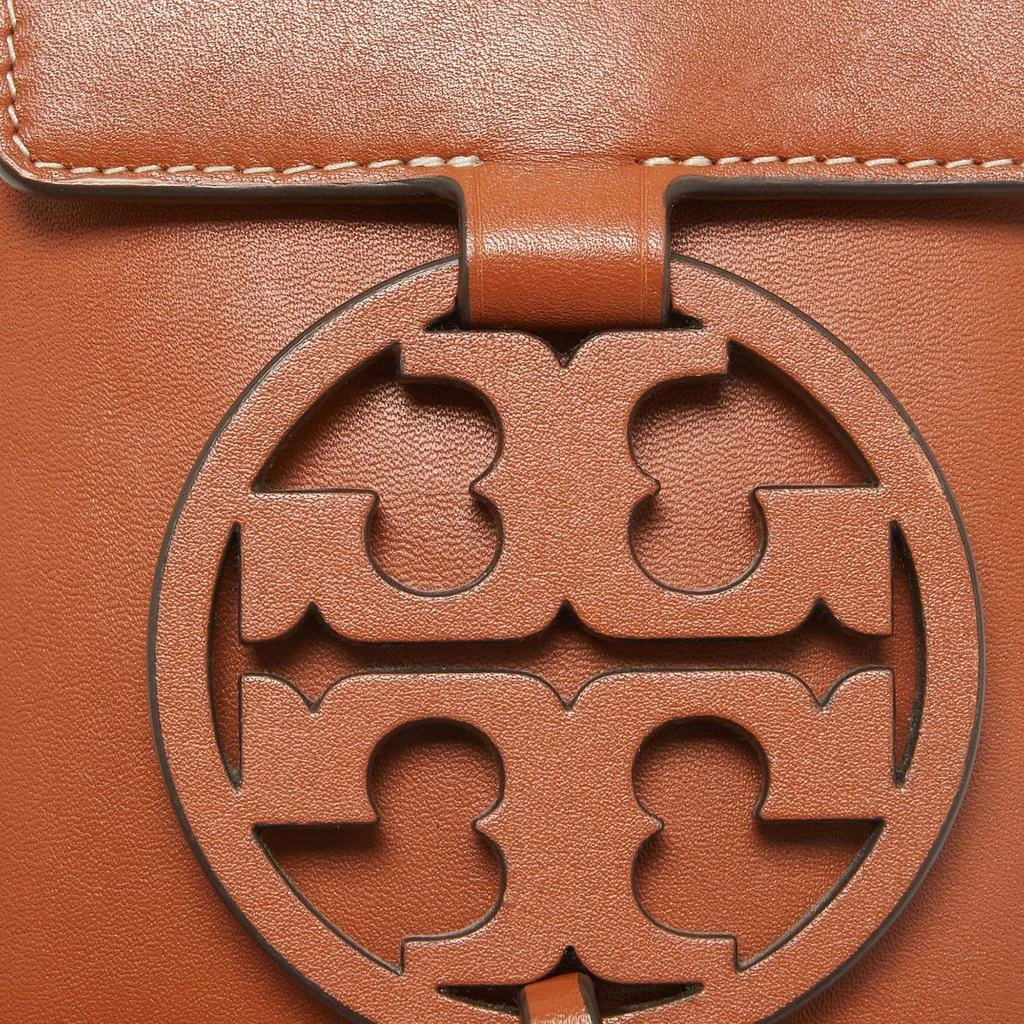 Tory Burch Tory Burch Brown Leather Miller Phone Crossbody Bag 5