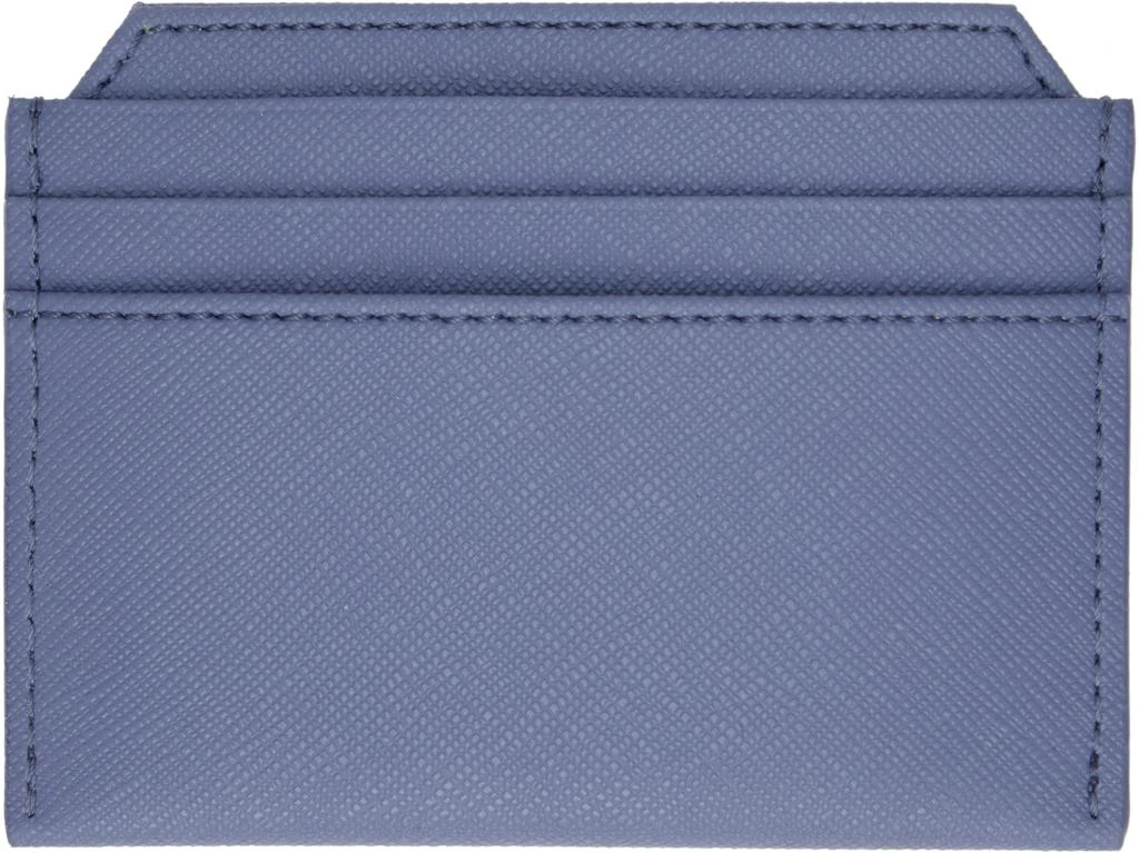 Vivienne Westwood Blue Slim Card Holder 2