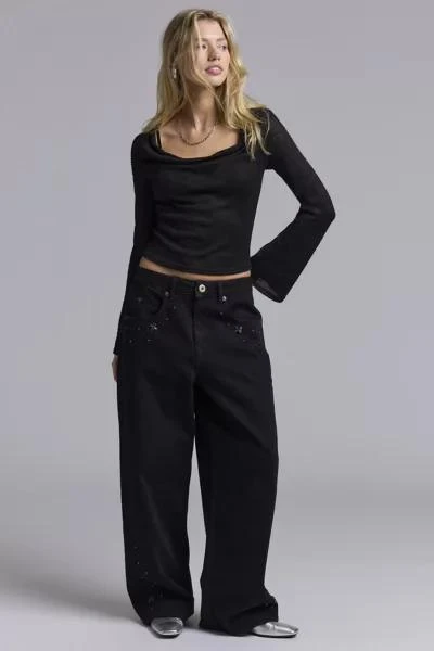 BDG BDG Jaya Sparkle Gem Baggy Boyfriend Jean 1