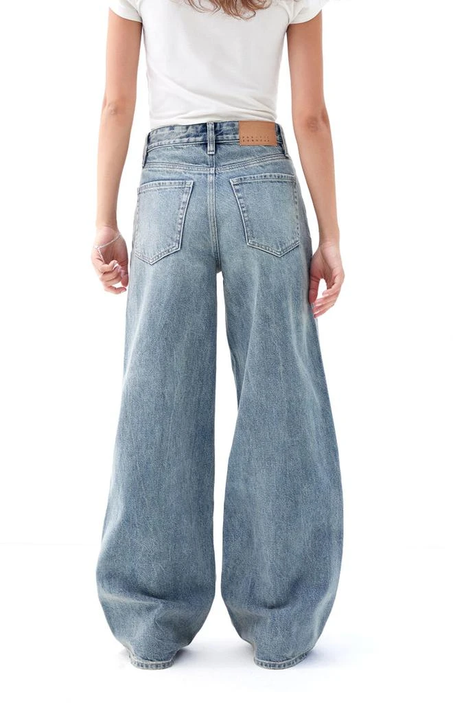 PacSun Jessie Medium Indigo High Waisted Baggy Jeans 4