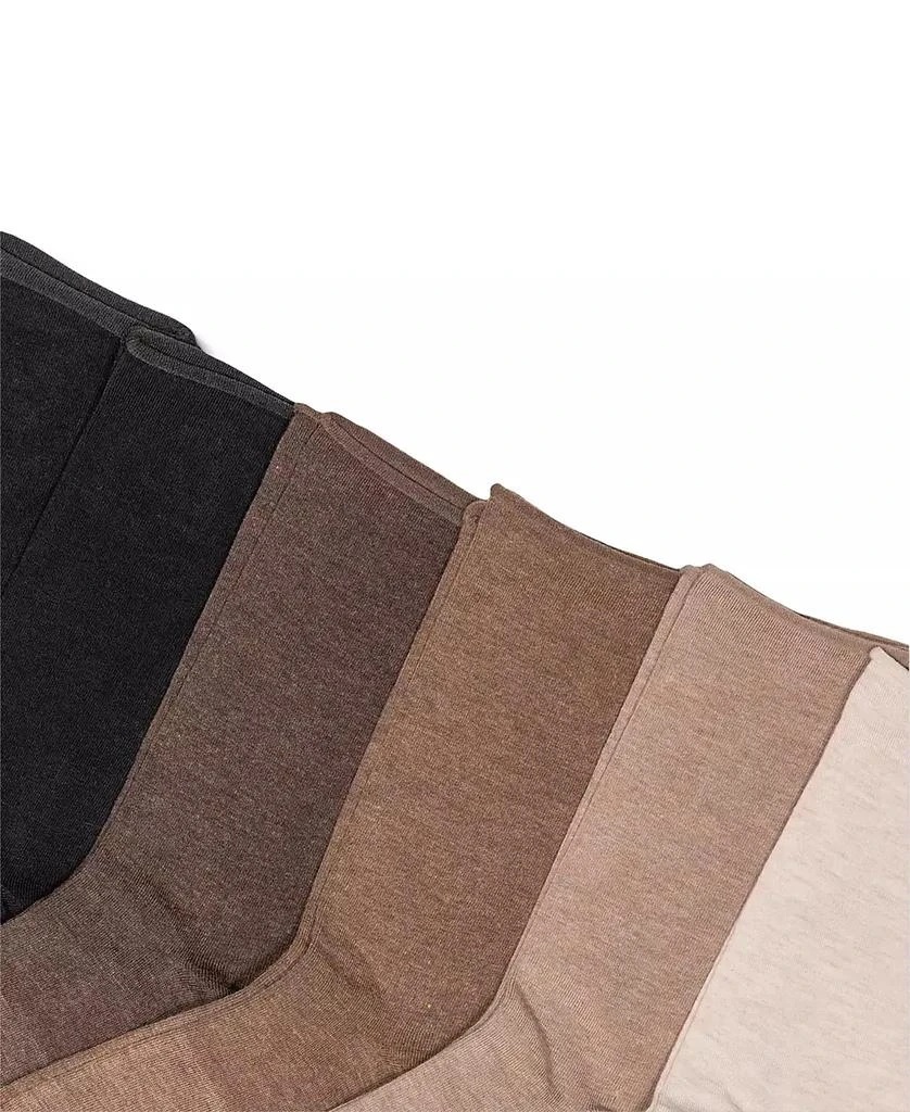 Ralph Lauren Women's 6 Pack Roll-Top Trouser Socks 7