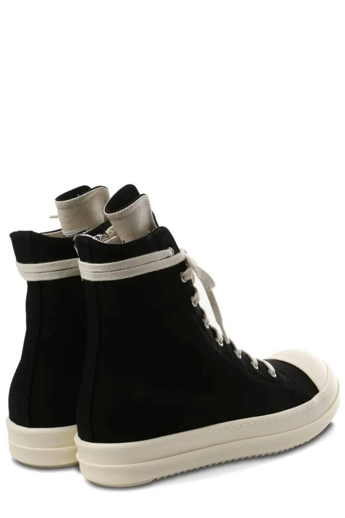 Rick Owens Rick Owens DRKSHDW Round Toe Lace-Up Sneakers 3