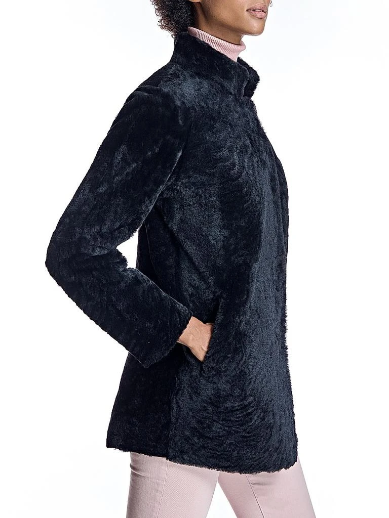 Maximilian Maximilian Reversible Shearling Lamb Jacket 4