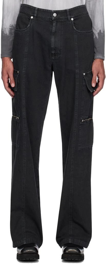 1017 ALYX 9SM Black Skater Cargo Pants 1