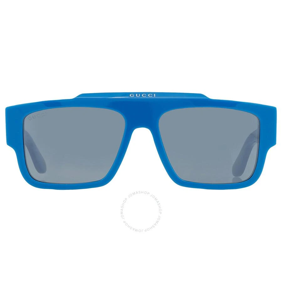 Gucci Gucci Blue Browline Men's Sunglasses GG1460S 004 56 1