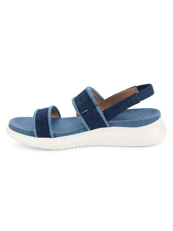 Cole Haan Meritt Denim Platform Sandals 4
