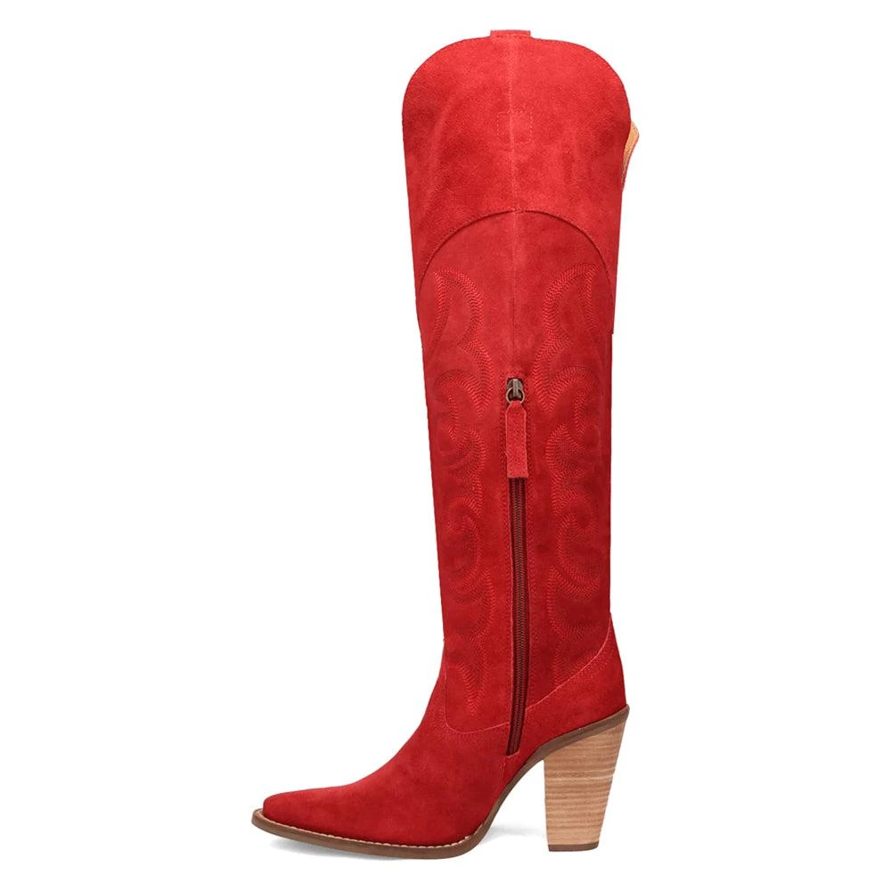 Dingo Primadonna Embroidered Snip Toe Zippered Cowboy Boots 3