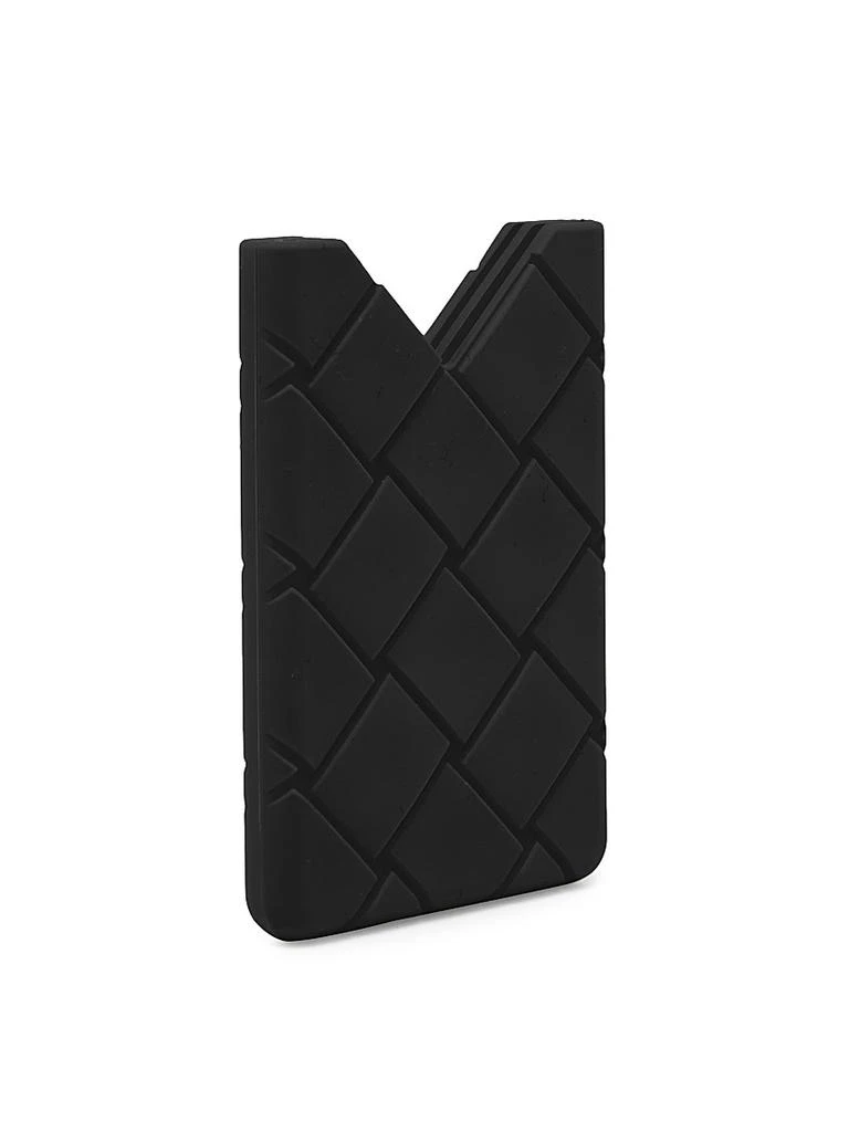 Bottega Veneta Rubber Intrecciato Card Case 3