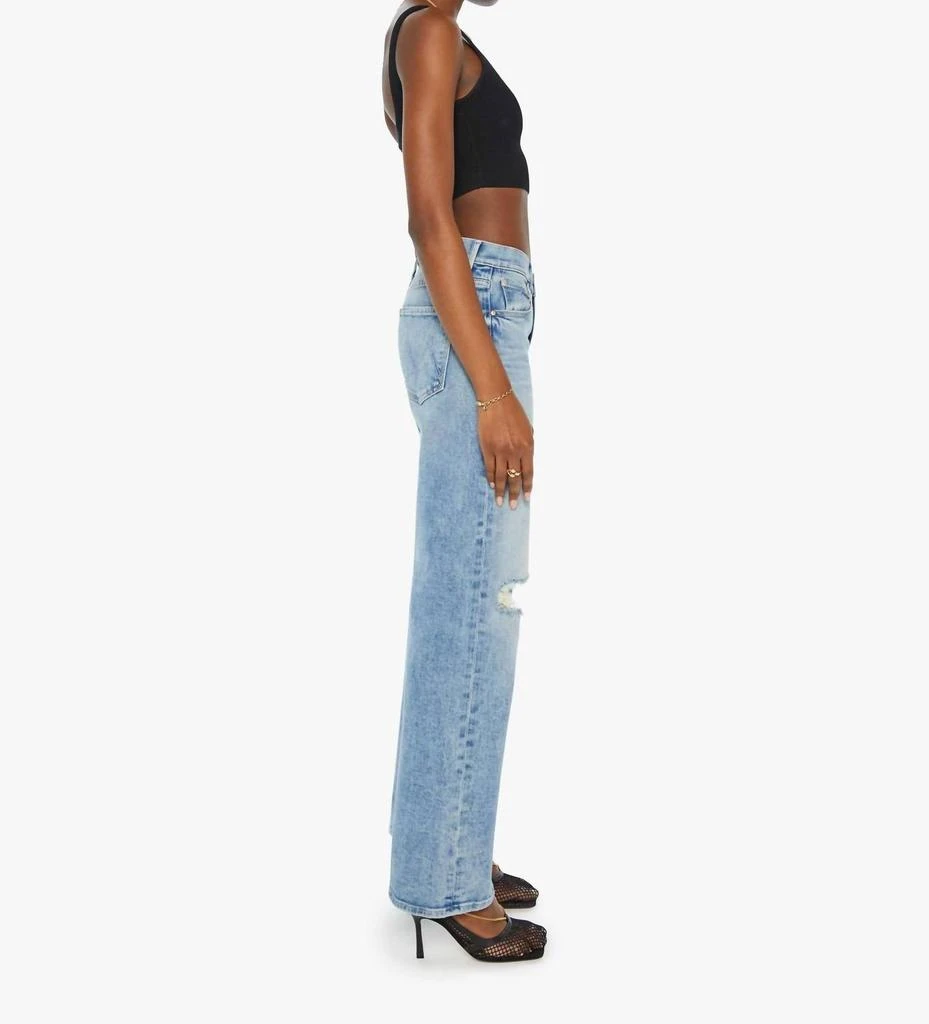 MOTHER Mid Rise Maven Sneak Jean In Peak-A-Boo 2