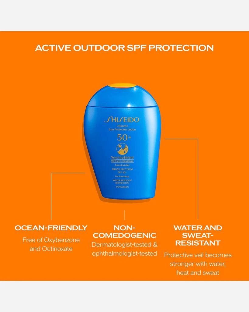 Shiseido Ultimate Sun Protector Lotion SPF 50+ 3