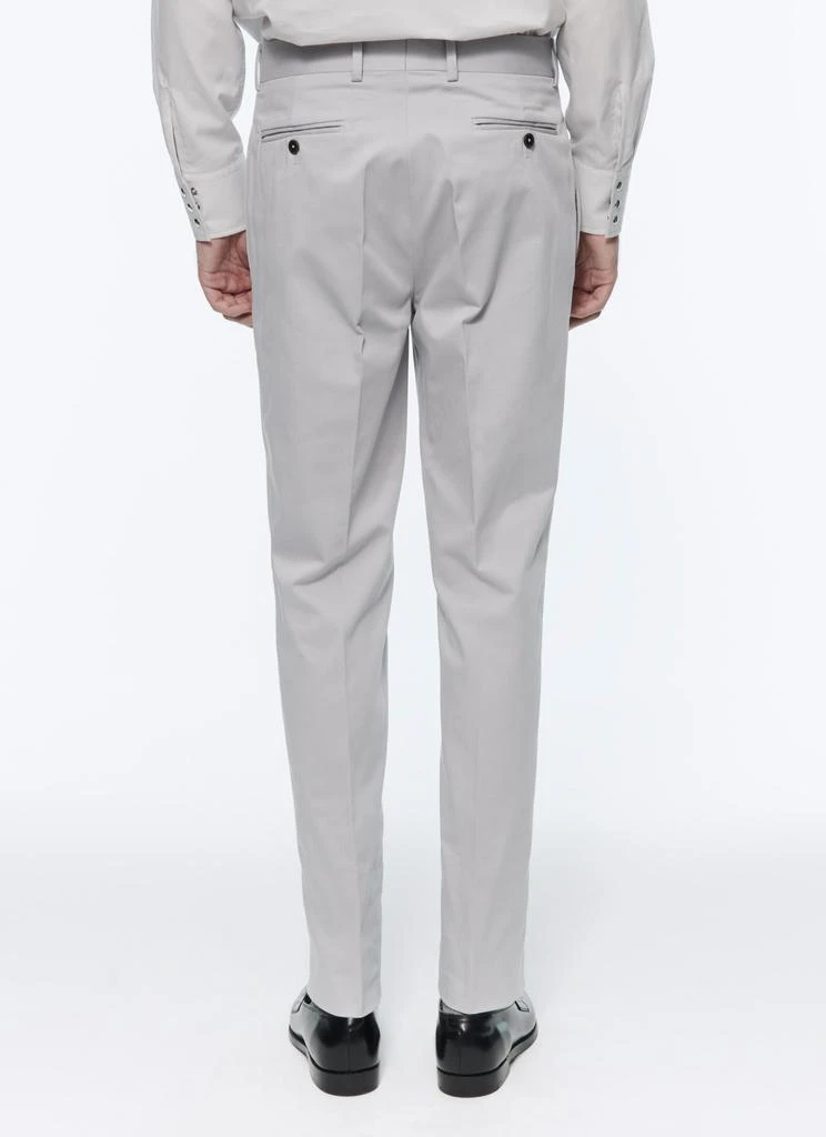 预计3周后发货 Fursac Fursac - Chino En Gabardine De Coton - Perle 4